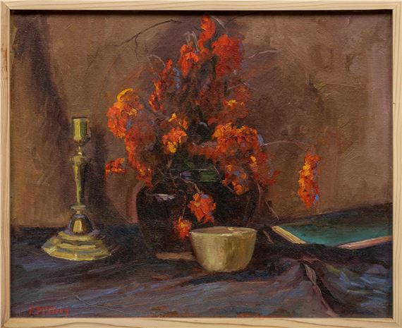 Still Life with Geraniums - Florence McClung