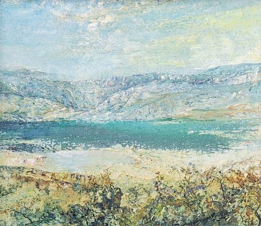 Küstenlandschaft by Oskar Kokoschka, Klaus Straubinger