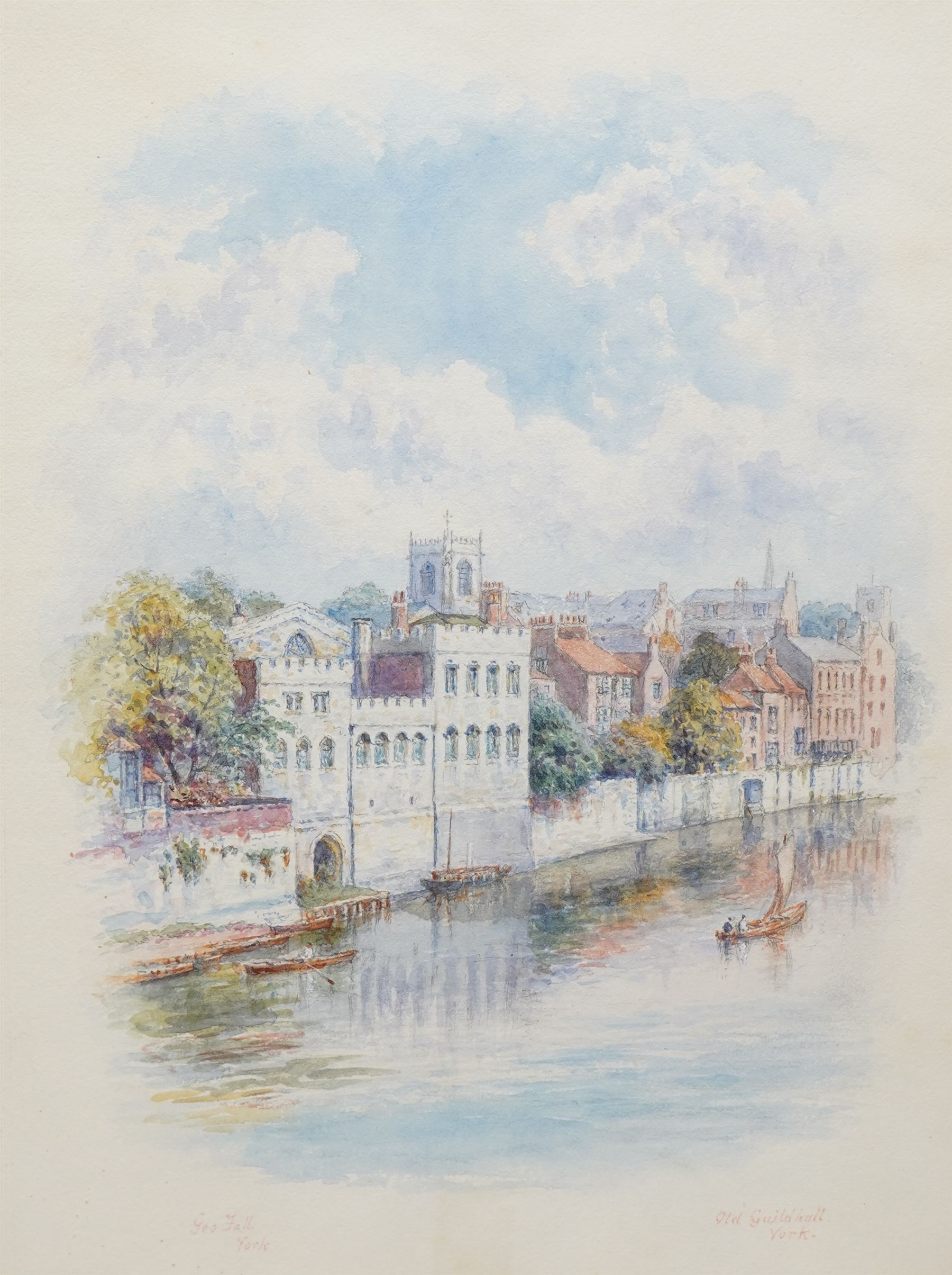 George Fall | 'Old Guildhall' York | MutualArt