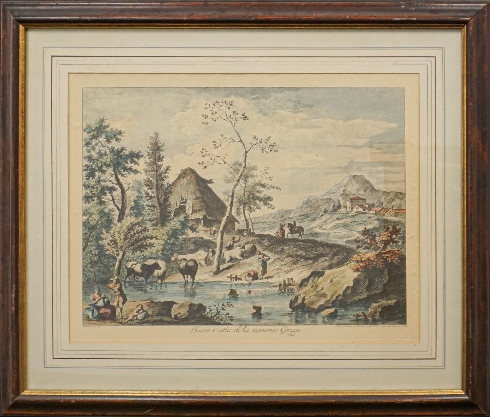 Francesco Bartolozzi | Ricco è Colui Ch'ha Numeroso Gregge | MutualArt