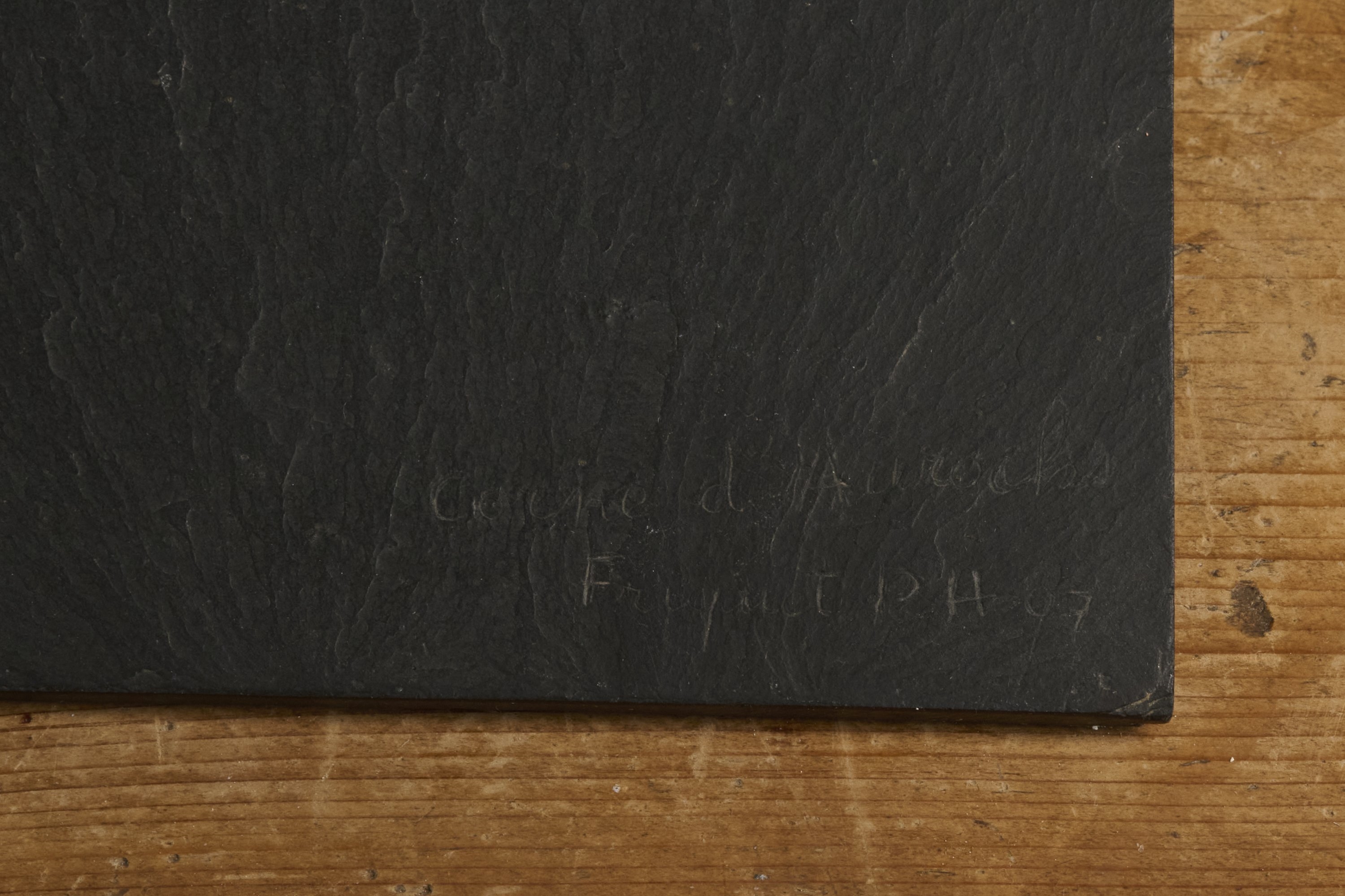 Artwork by Paul-henri Friquet, Cinq cônes, Parcours