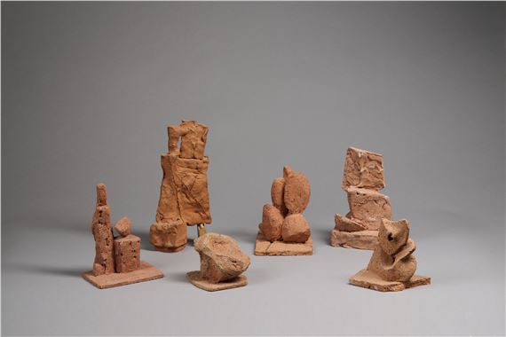 Maquette de sculptures, 1973-1981