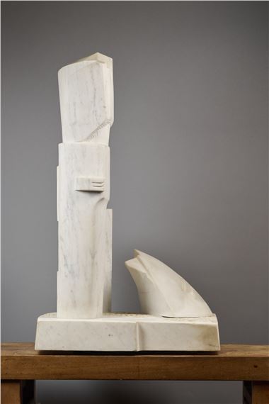 Composition architecturale à trois éléments, c by Paul-henri Friquet, circa 2016