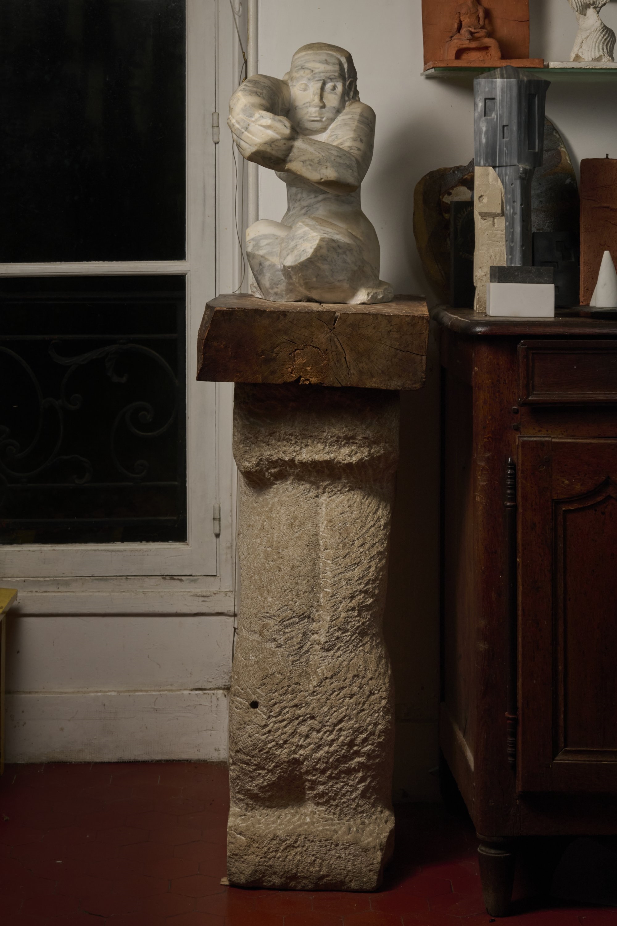 Artwork by Paul-henri Friquet, Hommage à Gaudier Brzeska, c