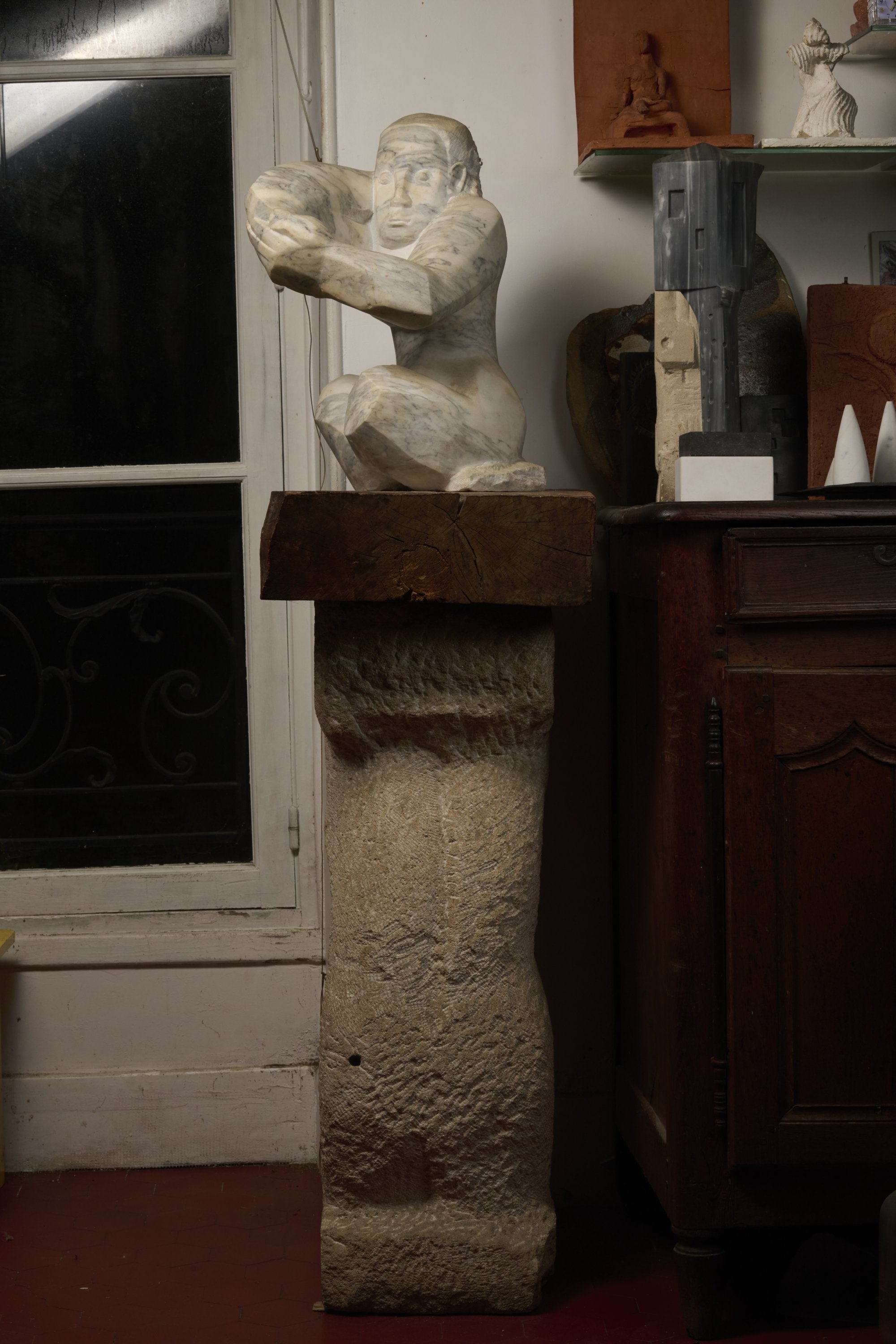 Artwork by Paul-henri Friquet, Hommage à Gaudier Brzeska, c