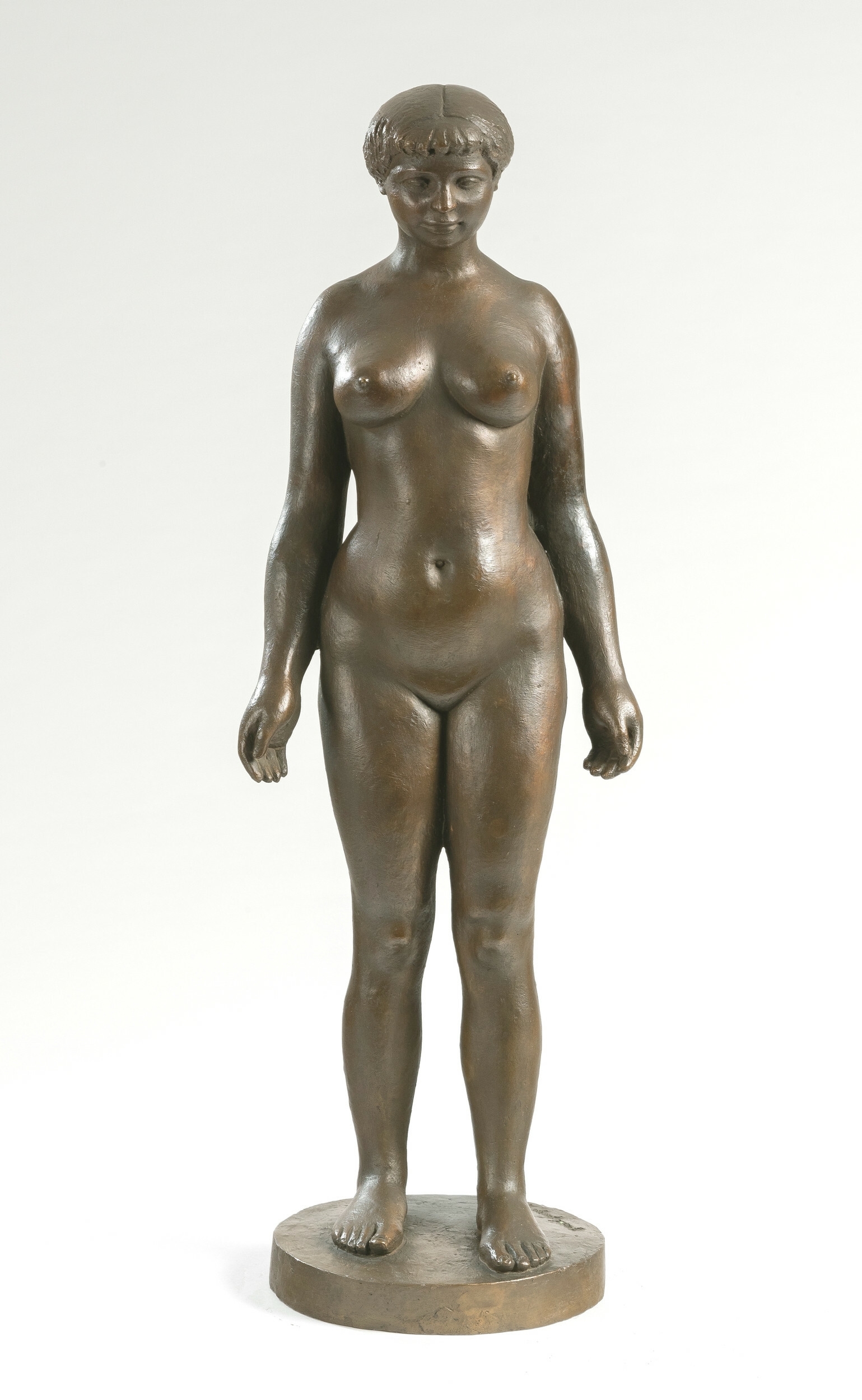 Artwork by George Grard, La Naïade (1948, Made of Bronze - Brown patina