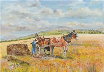 THE PEAT CASTER - Lionel A. Cook