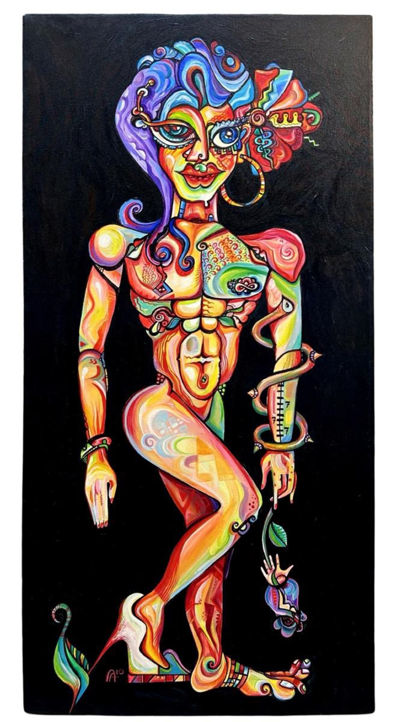 Artwork by Alexander Arshansky, Ricky Martin, Made of Acrylic on Canvas