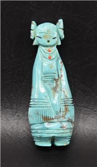 ZUNI CORN MAIDEN FETISH (SANDRA QUANDELACY) - Sandra Quandelacy