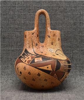 HOPI POTTERY WEDDING VASE (GWEN SETELLA) - Gwen Setalla