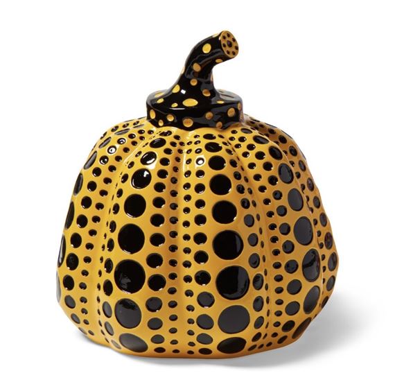 Pumpkin yellow by Yayoi Kusama