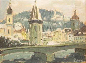 Paisaje con techos - Guillermo Buitrago