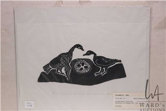 Canada Geese with Eggs - Annie Amamatuak