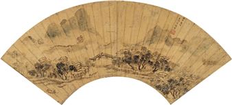 TREES IN THE SPRING RAIN - Jiang Kai