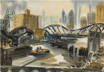 No. Branch, Chicago River", Ruth L. Drucker - Ruth L. Drucker