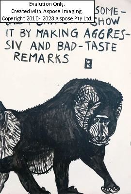 Bad Taste Remarks by Gert Resinger, 2016