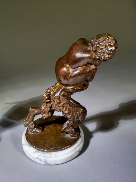 Artwork by Séraphin Soudbinine, Lot, Made of Bronze with light brown patina