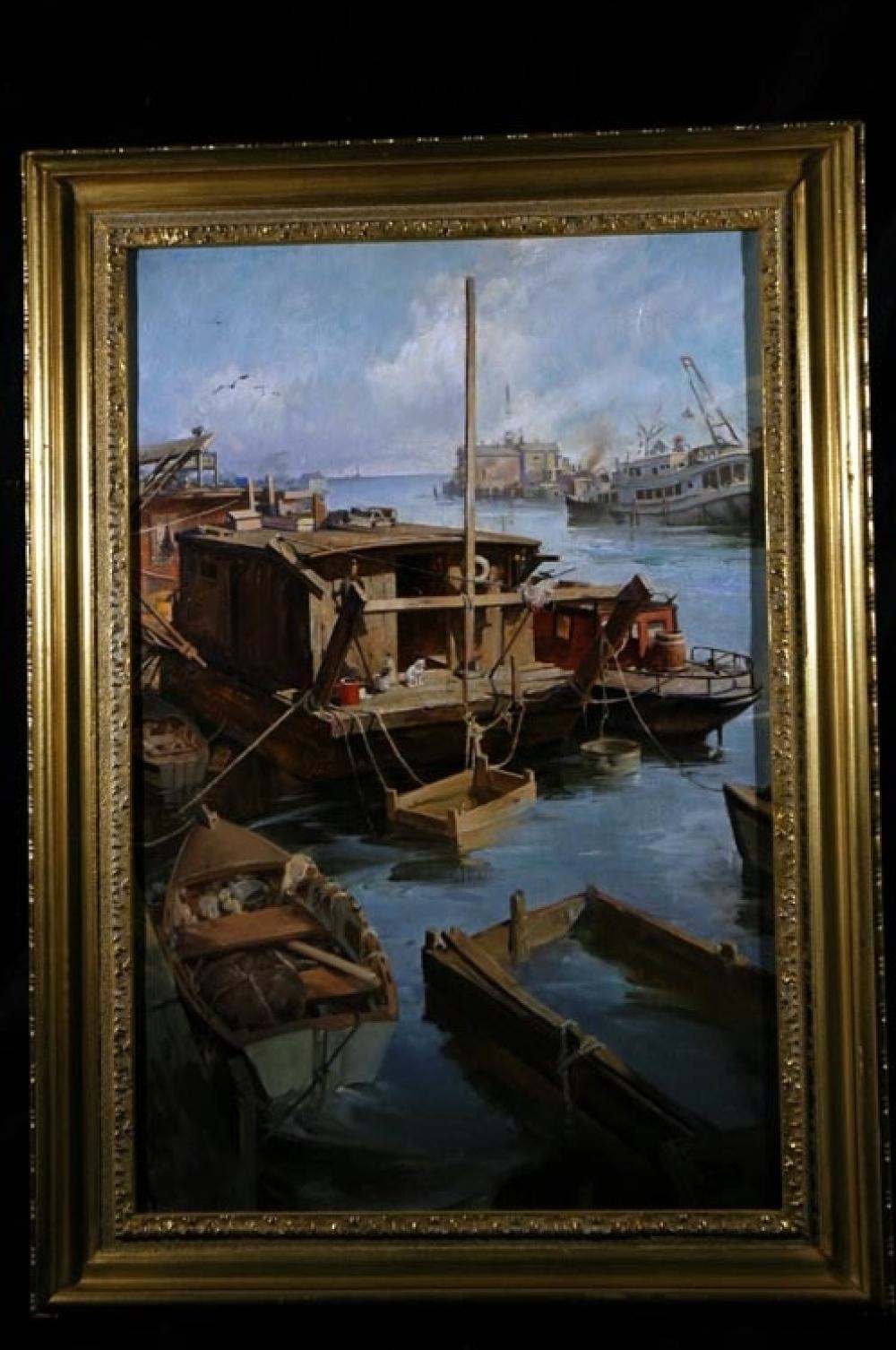 George Rozen | Jerome George Rozen Oil on Canvas | MutualArt