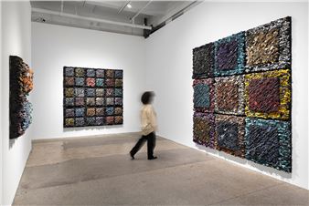 Galerie Lelong & Co., New York presents a solo exhibition by Leonardo Drew