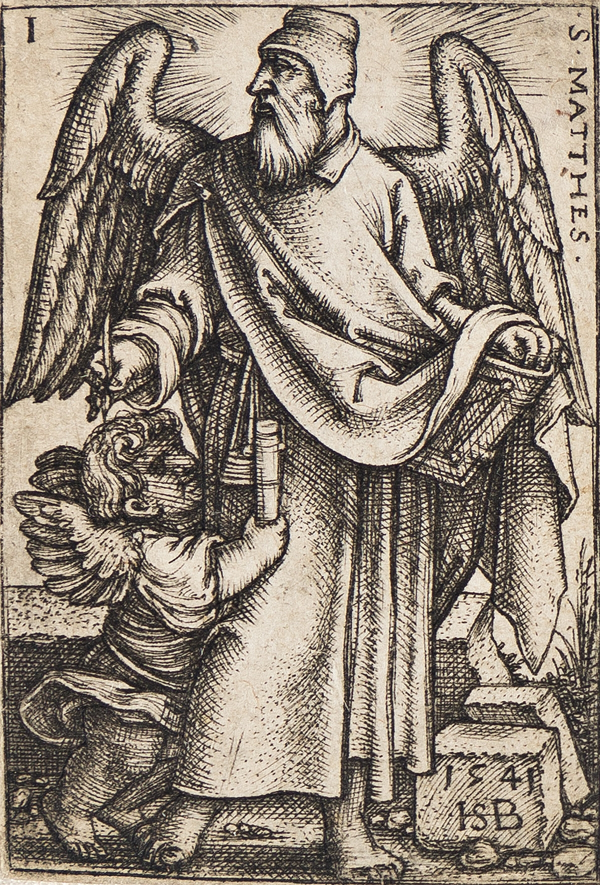 Hans Sebald Beham | The Four Evangelists. (1541) | MutualArt