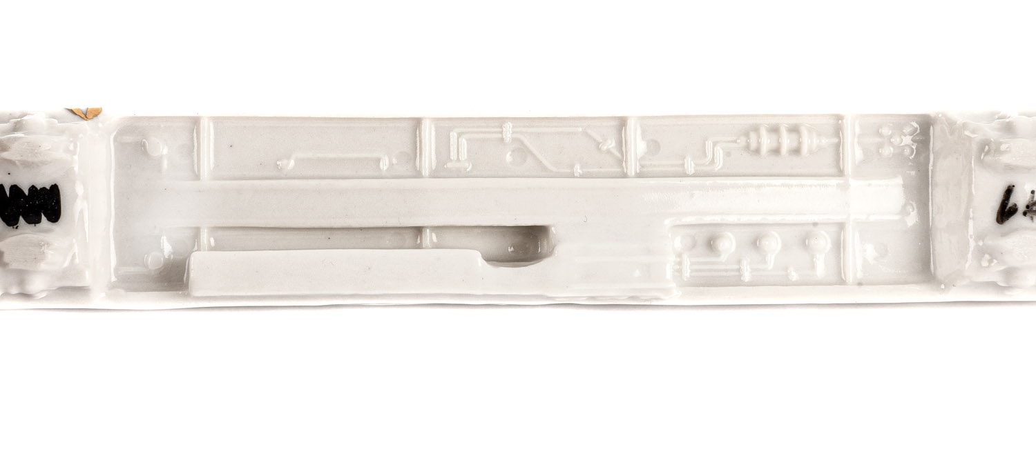 Artwork by Natalia Magalska, HWDPKP, Made of porcelain painted on glaze