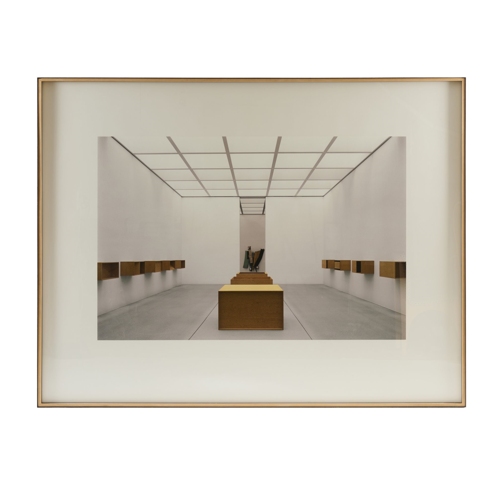 Artwork by Klaus Kinold, Pinakothek der Moderne, Made of pigment print on Hahnemühle Photo Rag, mounted on aluminum dibond