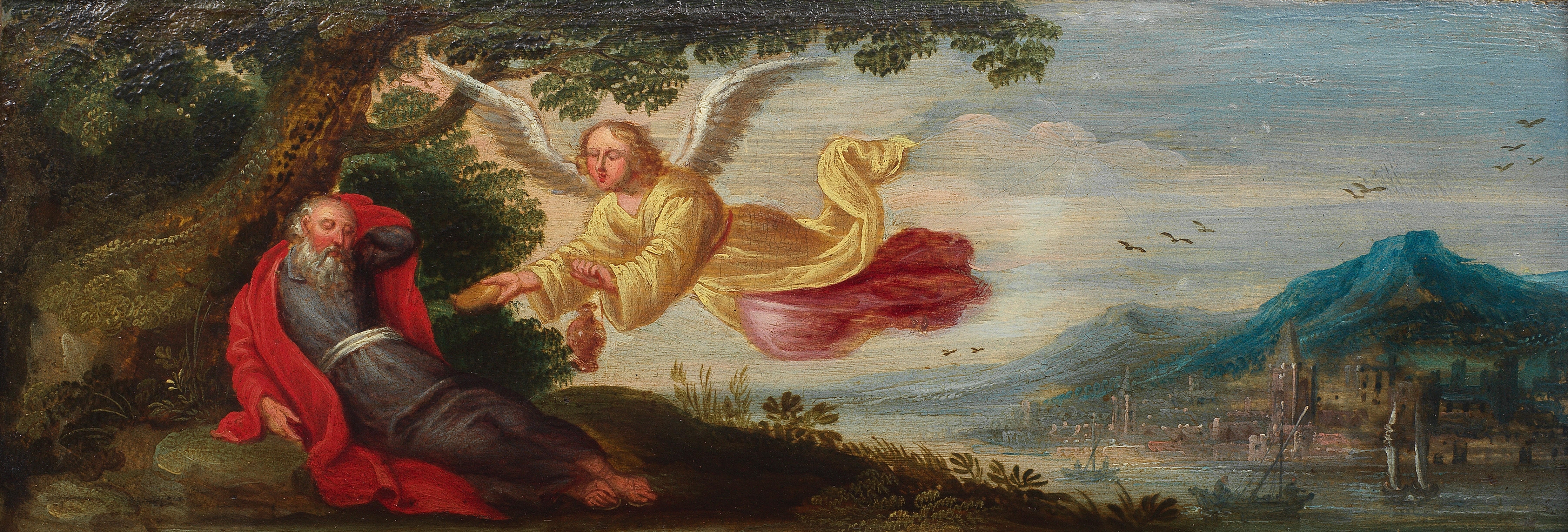 Pieter Van Avont | Tobias and the Angel; Samson and Delilah; and Elijah ...