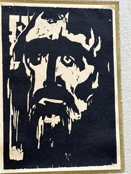 Emil Nolde | Emil Nolde Der Prophet woodcut print | MutualArt