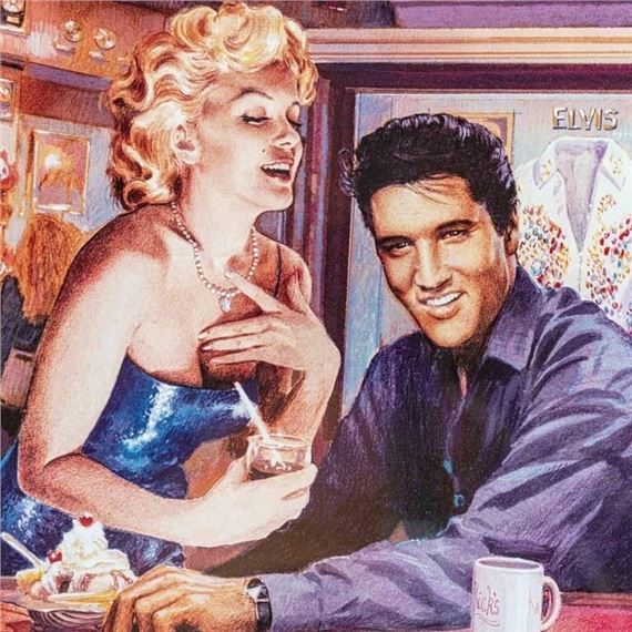 George Bungarda | GEORGE BUNGARDA PRINT 'EVENING AT RICKS