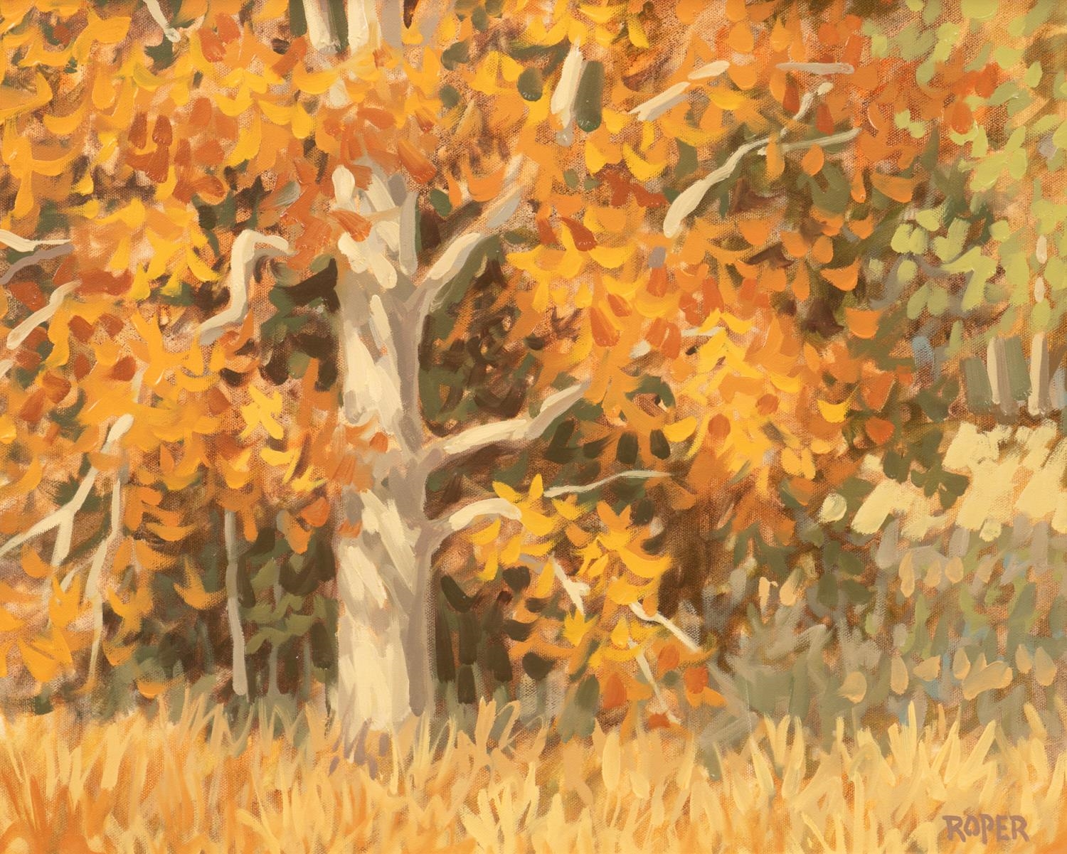 Stuart Roper | 'Autumn Afternoon at Biltmore Estate', oil on canvas ...
