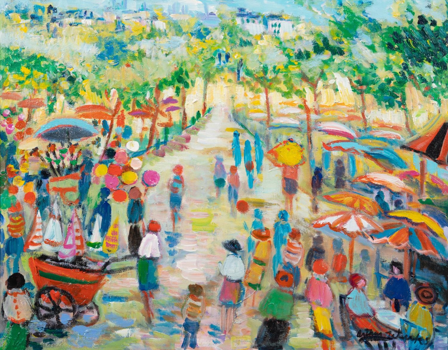 Arthur Weeks | PARIS PROMENADE (1986) | MutualArt