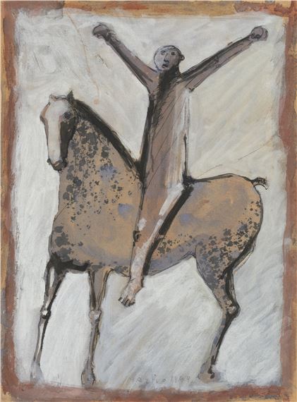Marino Marini | Cavallo e Cavaliere (1949) | MutualArt