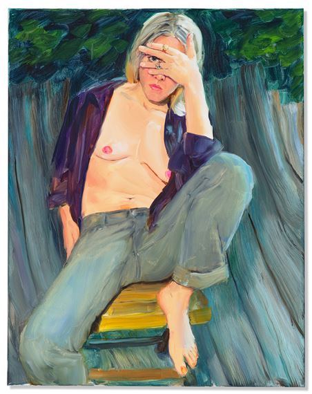 Deck Peek by Jenna Gribbon, Painted in 2021