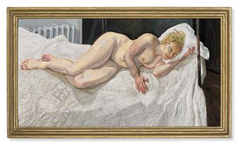 Ria, Naked Portrait - Lucian Freud