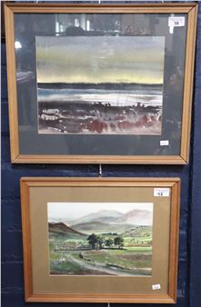 two Welsh landscapes, one riverscape - Irene Bache