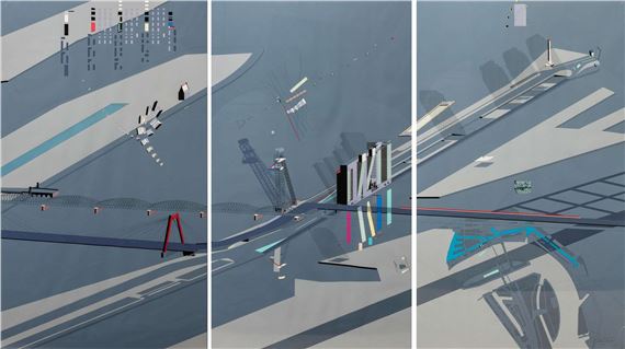 New Rotterdam: Summation (triptych by Rem Koolhaas, 1982