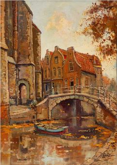 Grachtgezicht - W. Th. la Grand