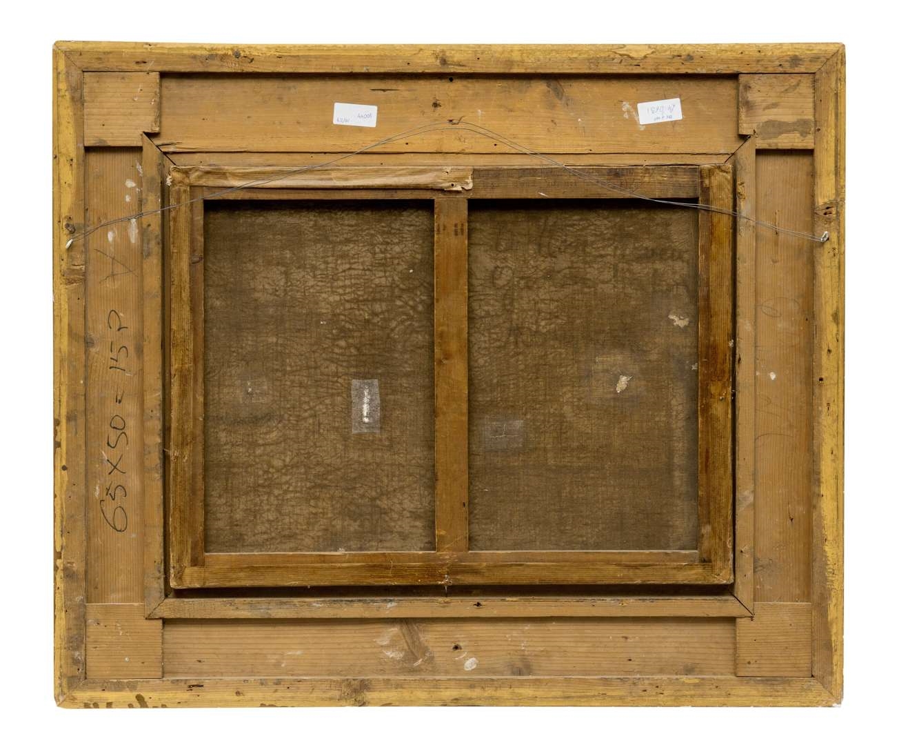 Artwork by Étienne J. Mein, Portret van de schilder Malan, Made of oil on canvas