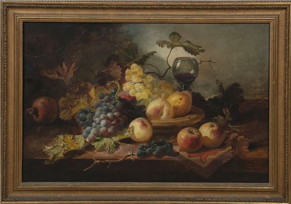 Still Life Study of Fruit by Joseph Denovan Adam