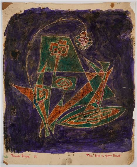 Sir Francis Rose | coloured crayons (1950) | MutualArt