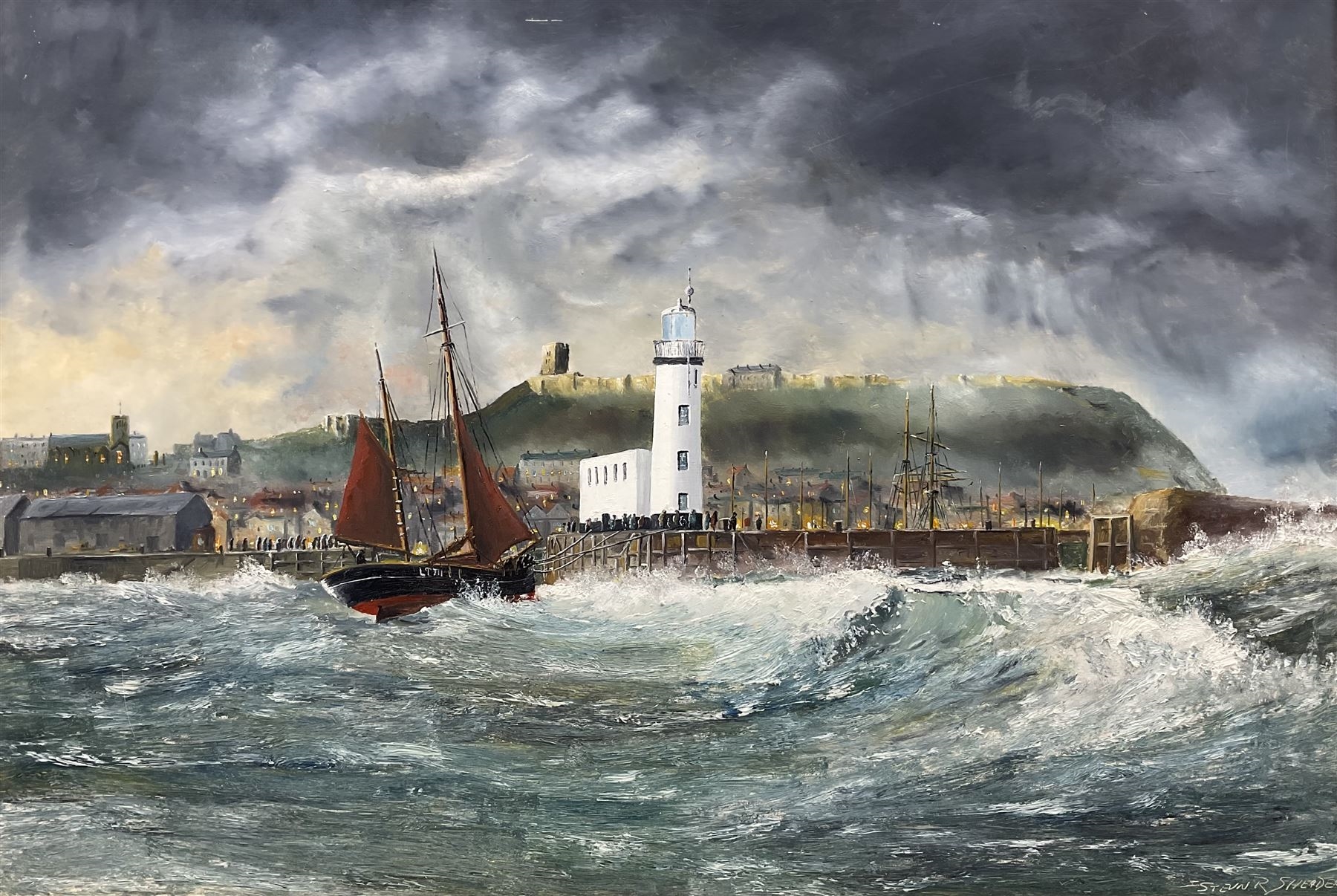 Robert Sheader | Scarborough and the Storm | MutualArt