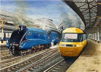 Mallard at York Station - Michael Hutchinson