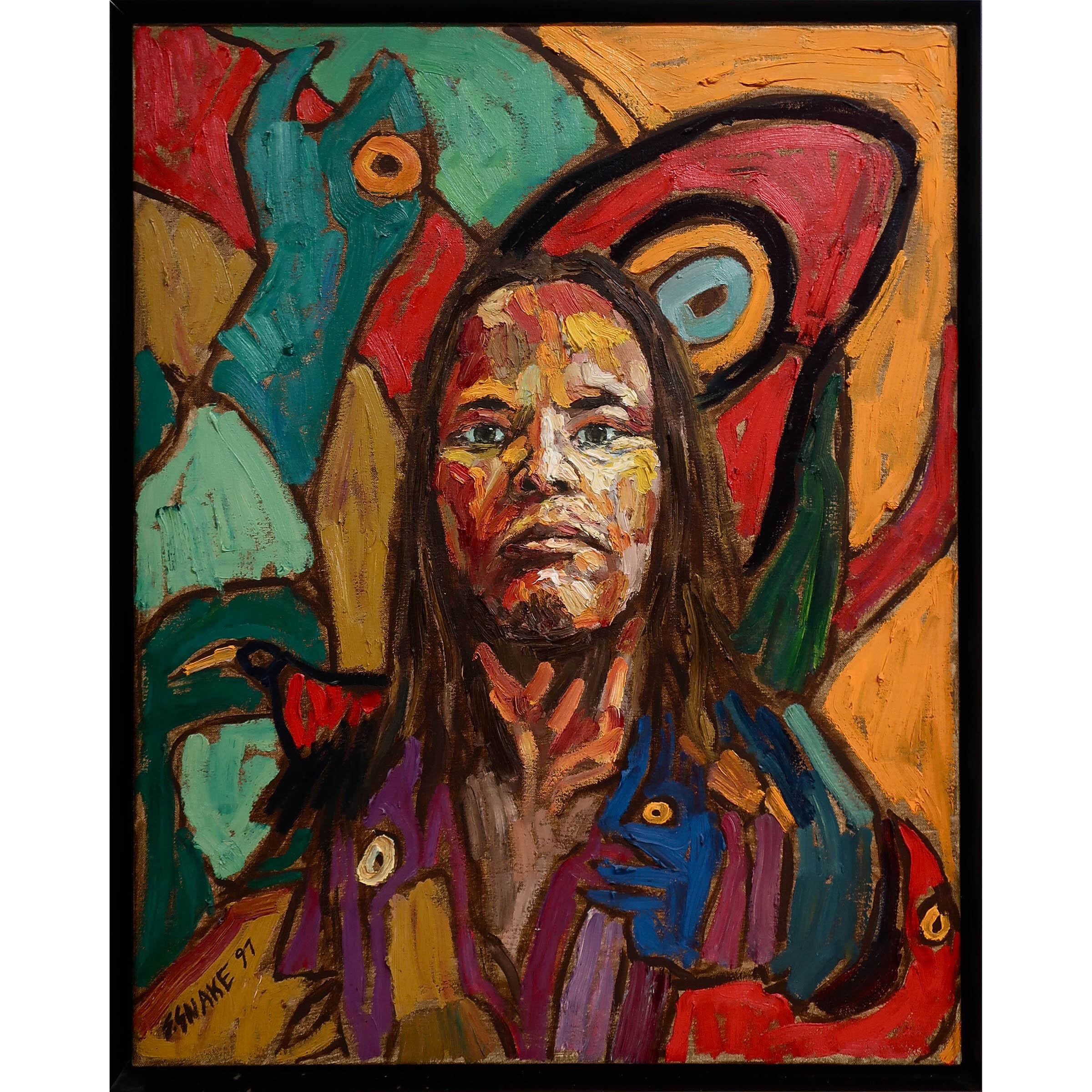 Stephen Snake | SELF PORTRAIT (97) | MutualArt
