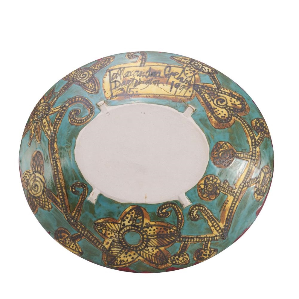 Artwork by Alexandra Copeland, ALEXANDRA COPELAND CERAMIC DISPLAY CHARGER, Made of CERAMIC DISPLAY CHARGER
Surface painting