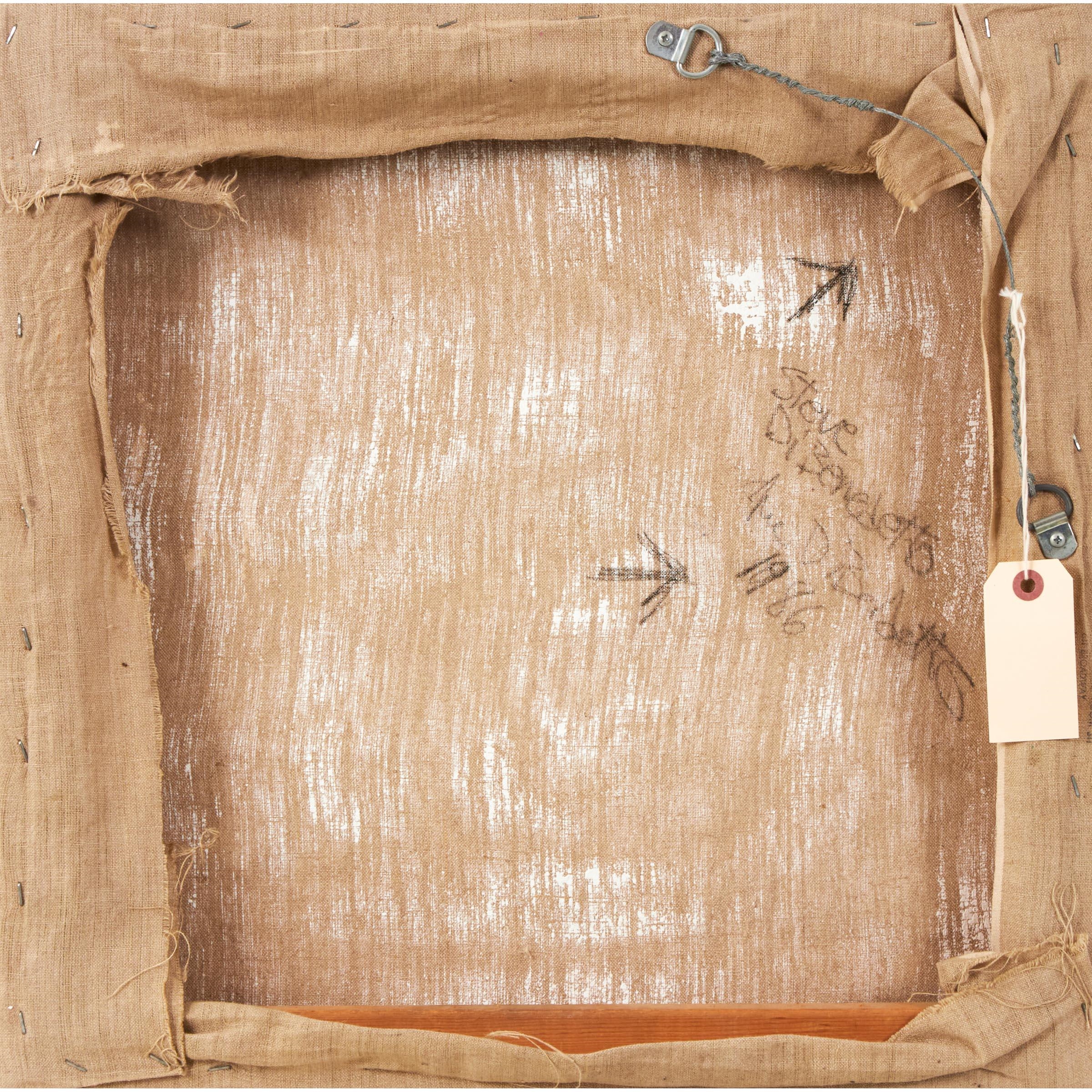 Artwork by Steve DiBenedetto, UNTITLED (MULTICOLOUR STARBURST), Made of oil on canvas