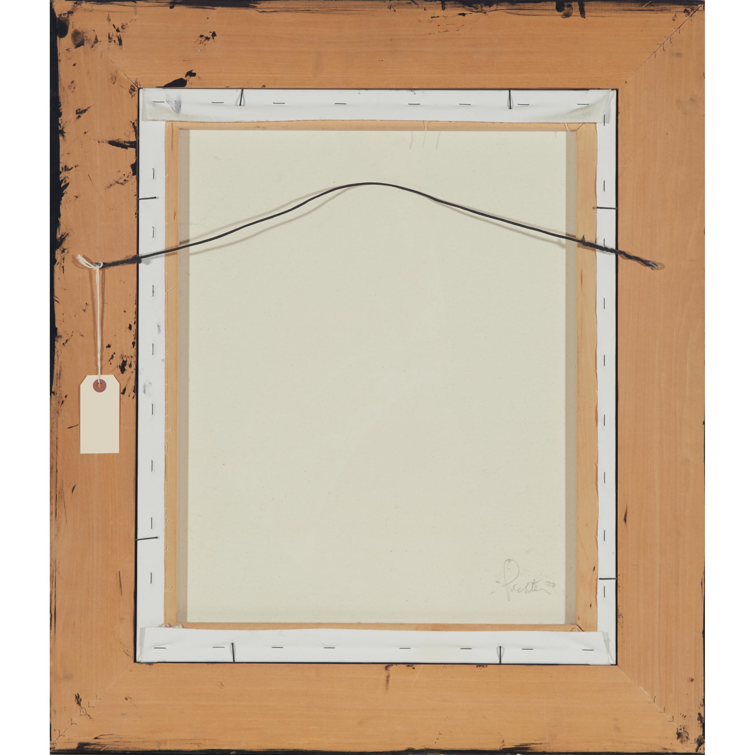 Artwork by Charles Pachter, PAINTED FLAG, Made of acrylic on canvas