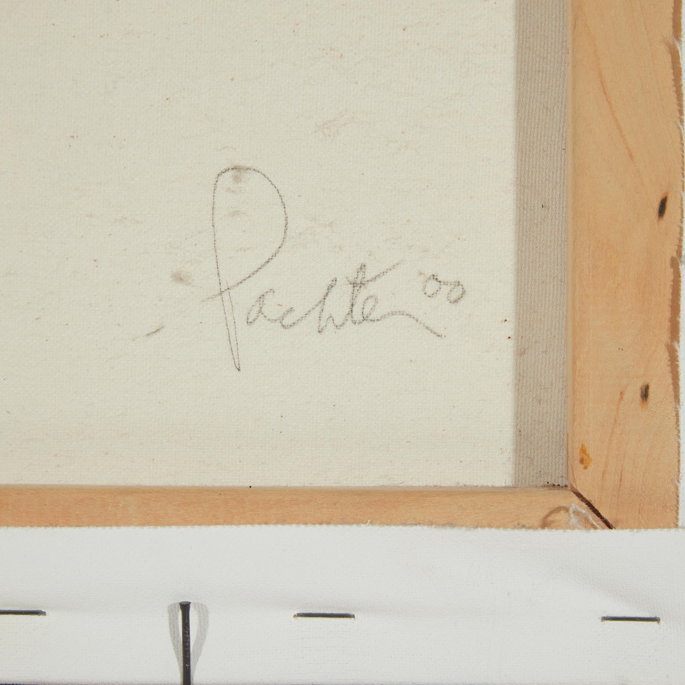 Artwork by Charles Pachter, PAINTED FLAG, Made of acrylic on canvas