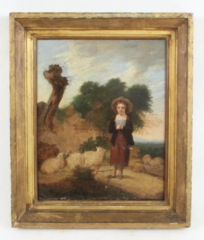 English School, 19th Century Young Girl MutualArt