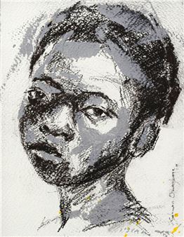 Portrait of a child - Solomon Omogboye