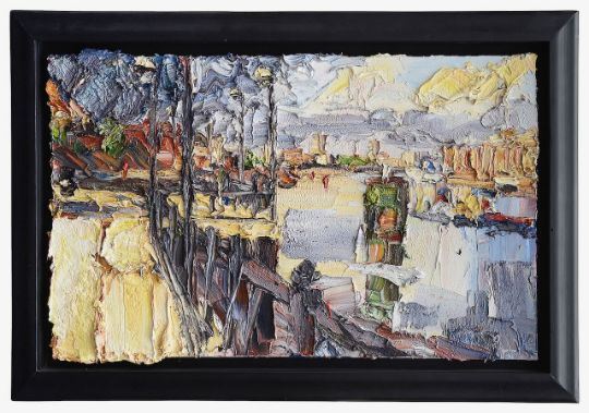 George Rowlett | Watching the River Traffic from the Thames Path ...